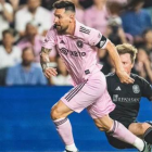 Lionel Messi fue titular en el primer partido de la MLS que disputó con el Inter de Miami ante el Nashville.