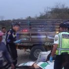 Pericias. Peritos de la CTE levantan evidencias para las investigaciones.