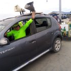 Servicio. Jorge Sánchez Puré, en uno de sus habituales recorridos.