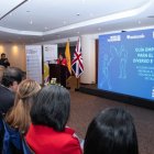 Evento. Durante la presentación del documento.