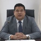 El presidente de CPCCS, Alembert Vera durante la convocatoria a veeduría ciudadana