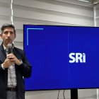 Francisco Briones, director General del SRI, en la presentación del reporte.