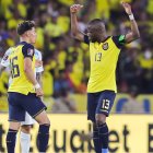 Enner Valencia le marcó a Argentina en el último duelo por las eliminatorias.