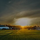 Jugadores de la selección argentina de fútbol participan en un entrenamiento hoy, en el predio de la AFA en Ezeiza a unos 37km de Buenos Aires (Argentina).