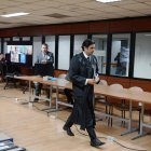 Diligencia. El juez de la Corte Nacional, Luis Rivera, anunció que fijará nuevo día para la formulación de cargos.