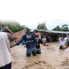VARIAS VIVIENDAS FUERON AFECTADAS POR LAS INUNDACIONES |