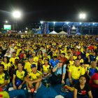 El Fan Fest organizado por la Radio Diblu, fue uno de los puntos más concurridos.