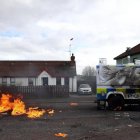 Imagen referencial. Los altercados en Irlanda han dejado daños materiales y personas heridas.
