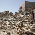 Destrozos en la aldea de Tafagajt, en Marruecos, cerca del epicentro del devastador terremoto.