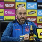 Félix Sánchez Bas, seleccionador de Ecuador.