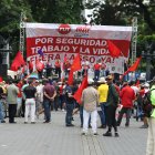 Trabajadores marchan por sus derechos el 1 de mayo