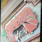 Acción. Durante la madrugada de este martes 12 de septiembre se alertó de la presencia de un dron con explosivos.