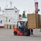 La naviera Maersk suspendió temporalmente sus operaciones.