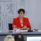 Escena. La ministra de Política Territorial y portavoz del Gobierno, Isabel Rodríguez opina sobre declaraciones