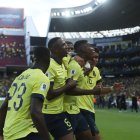 Ecuador finalizó el primer tiempo con empate 1 a 1.