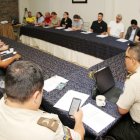 Reunión. La última socialización se realizó con los dueños de los locales de la calle Panamá.