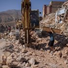 Vista de los daños causados por el terremoto en la localidad de Targa,Marrueco, el 13 de septiembre de 2023.