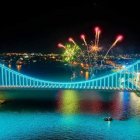 La obra fue inaugurada la noche del 13 de septiembre, en medio de la algarabía de los habitantes.