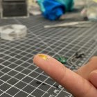 El diminuto implante para medir la temperatura es blando y flexible, y se adapta a los tejidos del riñón.