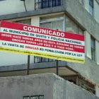 Visible. Este es uno de los cartelones gigantes que se colocó en una de las esquinas de la avenida Amazonas, sector La Mariscal.