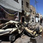 El campo de refugiados de Yenín tras los ataques de la campaña militar israelí en julio pasado.