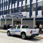 En los exteriores del Consejo de Participación hubo presencia policial desde las primeras horas del 20 de septiembre.