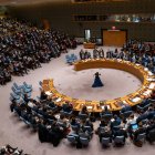 Vista del pleno del Consejo de Seguridad durante una sesión, en una fotografía de archivo.