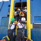 El buque Geo Barents, de la ONG Médicos Sin Fronteras (MSF), rescató a más de 330 migrantes la semana pasada.