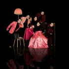 Presentación. Parte del elenco que subirá a escena este sábado 23 de septiembre de 2023.