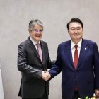 Acuerdo. Lasso informó que además se habló de seguridad.