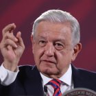 El presidente de México, Andrés Manuel López Obrador, durante una conferencia de prensa.