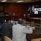 Diligencia. La vocal de la Judicatura Maribel Barreno fue convocada nuevamente para la audiencia el 27 de septiembre.