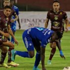 Emelec (azul) recibe a Mushuc Runa, en la fecha 7 de la segunda etapa de la LigaPro.