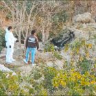 Sitio. El cuerpo fue hallado a un costado de un paso vehicular abandonado.