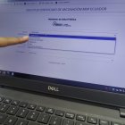 Captura de pantalla de sistema del Ministerio de Salud.