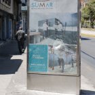 Seguido. En un mes es la segunda vez que vandalizan este anuncio.