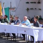 Comicios. Autoridades del Consejo Nacional Electoral (CNE) acudieron al noroccidente de Quito.