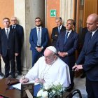 "No debemos olvidar esto: los abusos que han golpeado a la Iglesia no son más que un pálido reflejo de una triste realidad que abarca a toda la humanidad".