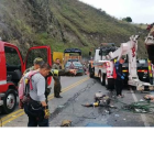 El accidente, ocurrióen las cercanías de Anápolis, a unos 65 kilómetros de Goiania.