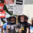 Huelga de escritores de Hollywood.