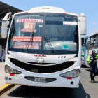 Acciones. El control se desplegó en la Terminal Terrestre de Guayaquil.