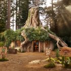 El alojamiento está ubicado entre las colinas de las Tierras Altas escocesas