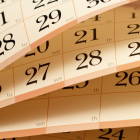 Referencial. Calendario de feriados.