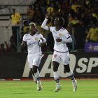 Allen Obando anotó su primer gol con el club amarillo en el anterior partido contra Deportivo Cuenca.