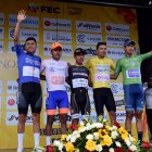 Huera terminó en primer lugar en esta etapa.