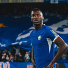 Moisés Caicedo fue titular en el triunfo que el Chelsea alcanzó frente al Brighton, en la Copa de la Liga de Inglaterra.