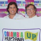 Campaña. Nicolás (izquierda) y Gustavo (derecha) se mostraron en varias ocasiones juntos en las elecciones.