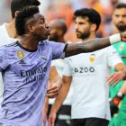 En mayo pasado, Vinicius sufrió insultos racistas por parte de hinchas del Valencia.