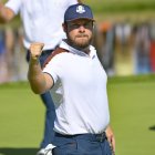 Tyrrell Hatton fue uno de los puntos claves de Europa para el título.