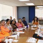 La reunión de la Izquierda Democrática fue en su sede ubicada en el norte de Quito.